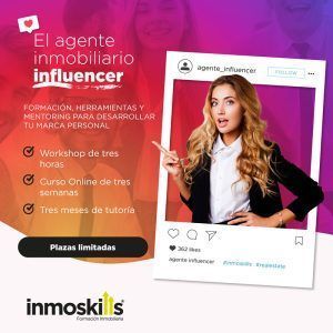 Reserva de plaza El agente inmobiliario influencer